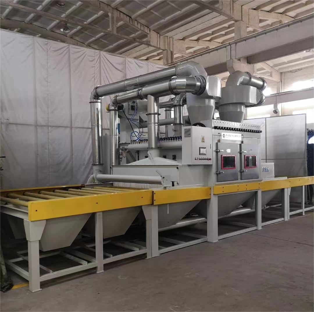 阿勒泰抛丸机跑砂是什么原因