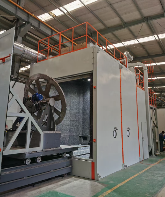 阿勒泰喷砂机环保改造 符合行业排放标准